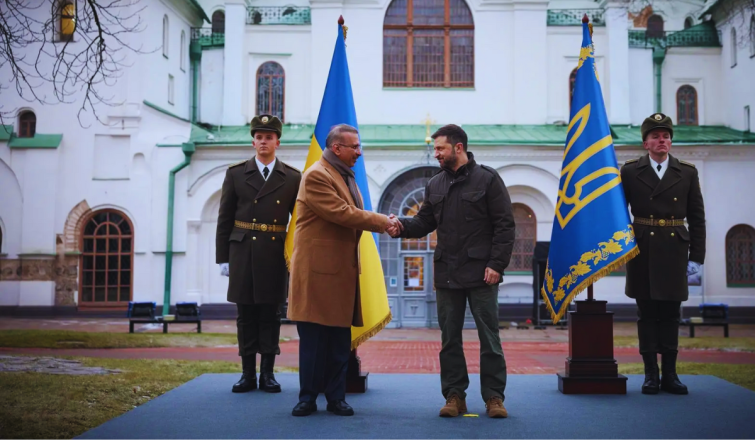 Saudi Ambassador Presents Credentials to Ukraine’s Head of State