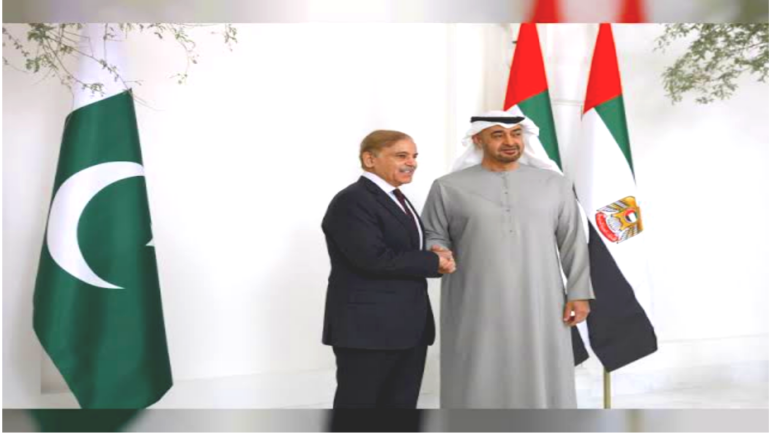 Prime Minister Shehbaz Sharif Meets UAE President Sheikh Mohamed bin Zayed Al Nahyan