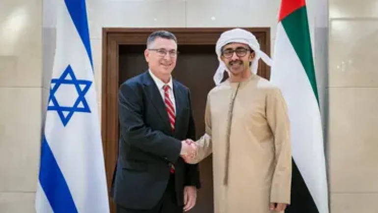 UAE and Israeli Foreign Ministers Hold Talks on Gaza Humanitarian Crisis