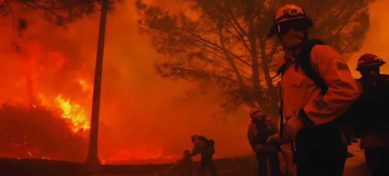 30,000 Residents Evacuate, Firefighters Rush to Los Angeles