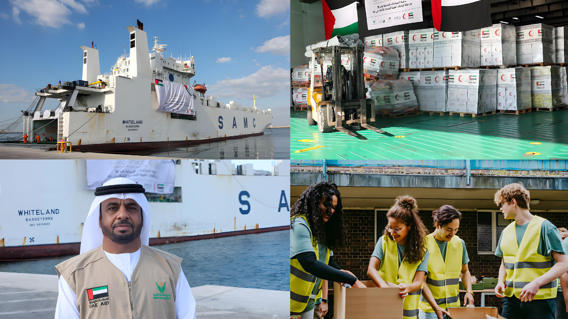 Largest Gaza Aid Ship Departs from Dubai to Provide Relief