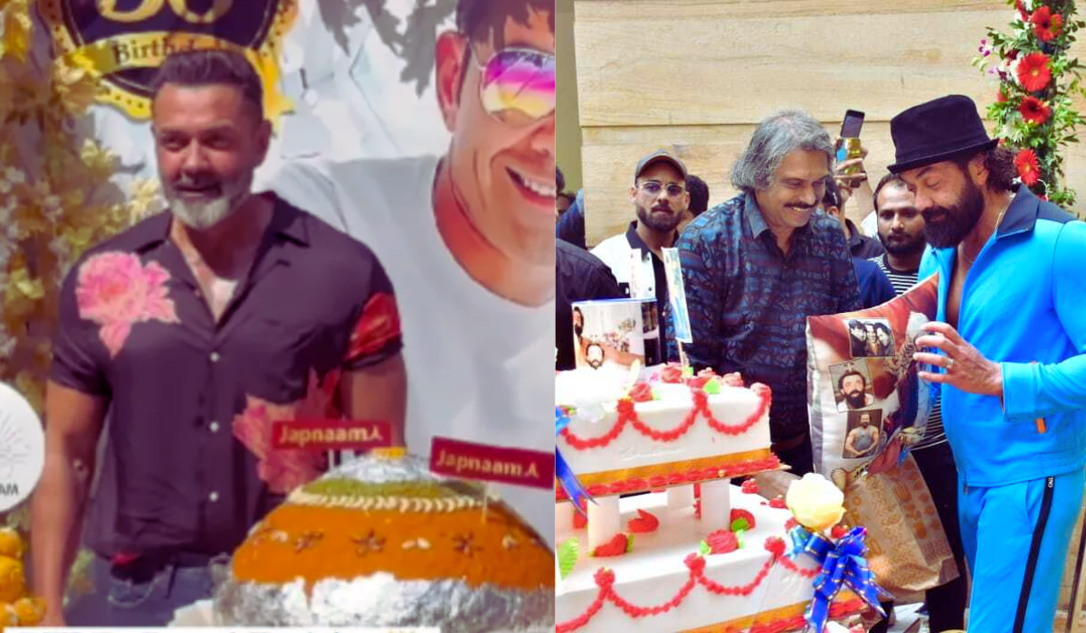 Inside Bobby Deol’s Birthday Bash: A Cake to Remember