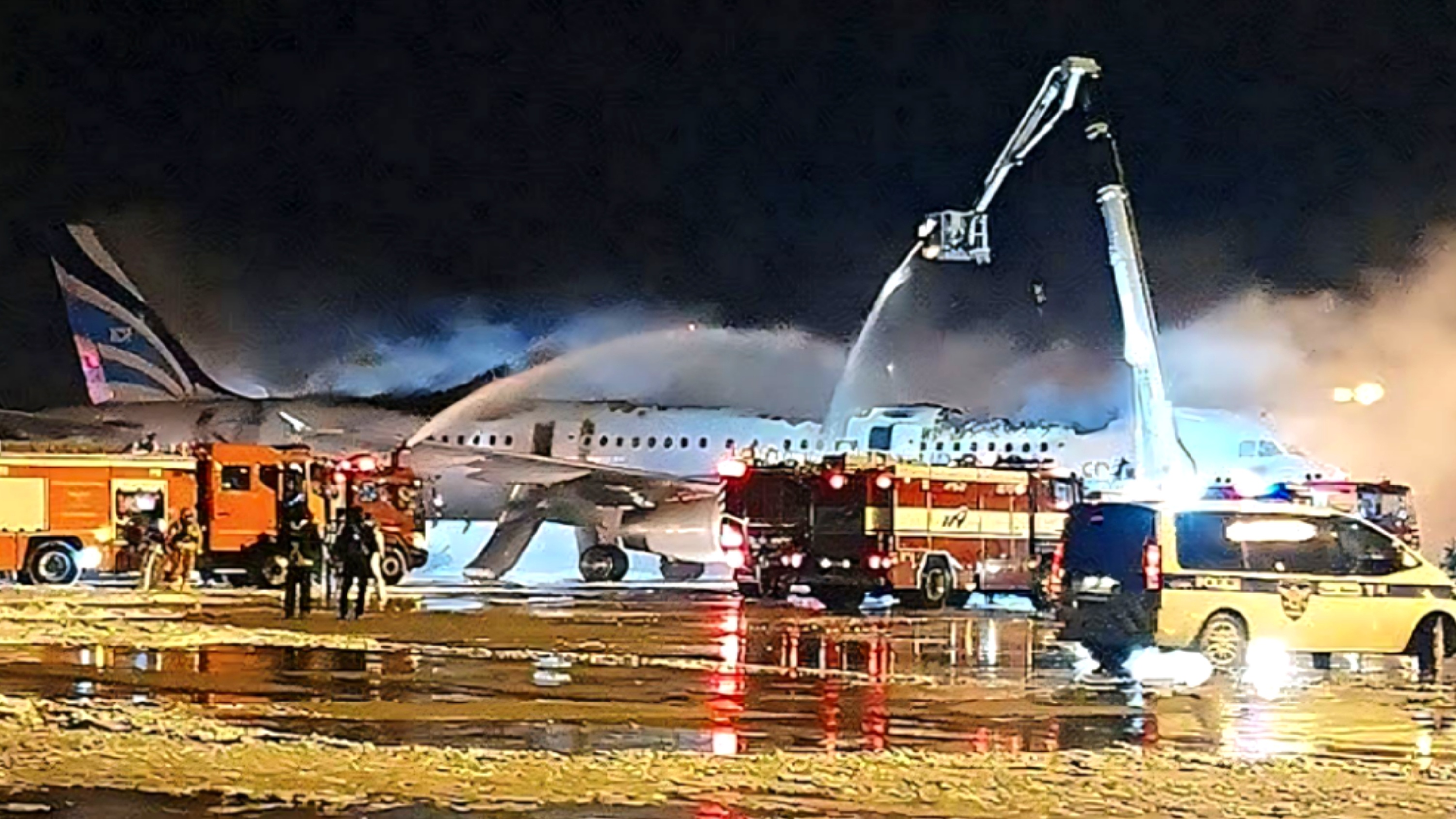 Fire Erupts in Air Busan Airbus Aircraft at Gimhae International Airport