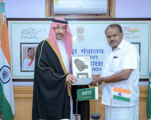 Saudi Minister Leads Delegation to India to Strengthen Industrial Ties