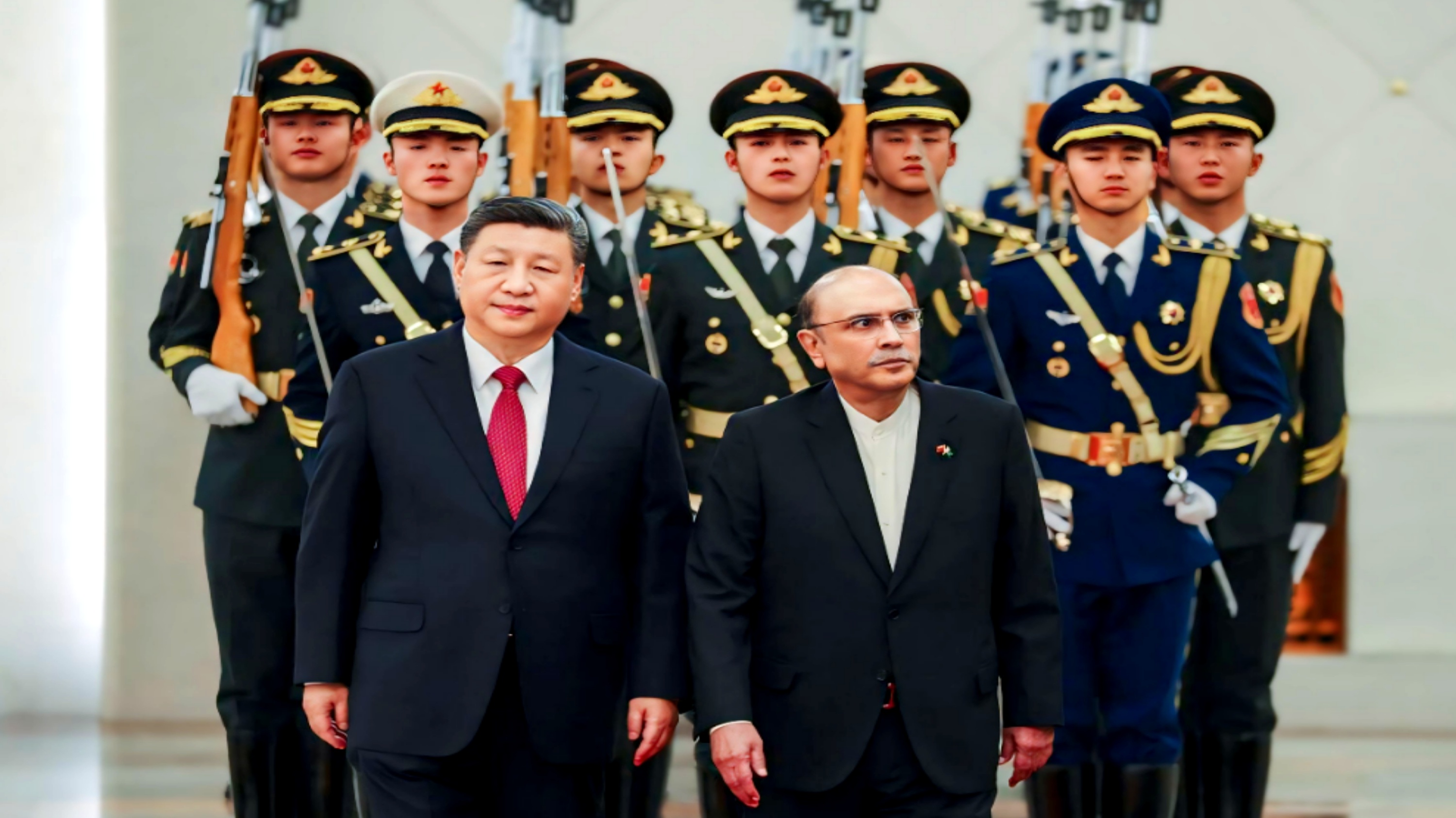 President Asif Ali Zardari Meets Chinese President Xi Jinping