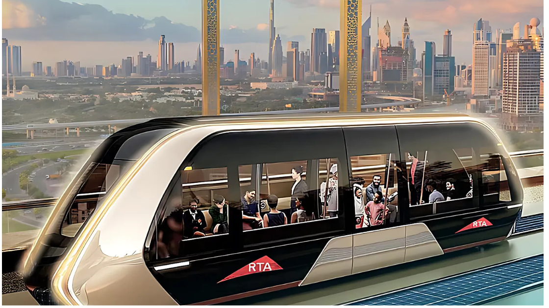 Dubai launched Eco-Friendly Rail Bus