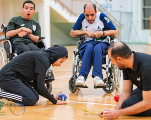Saudi Boccia Game Empowers Individuals with Disabilities