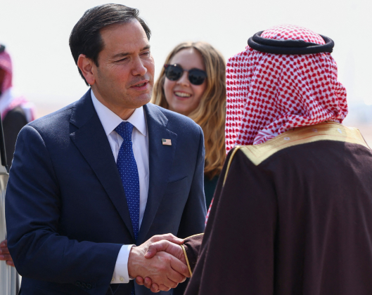 Saudi Crown Prince Welcomes US Secretary Marco Rubio: Key Talks in Riyadh