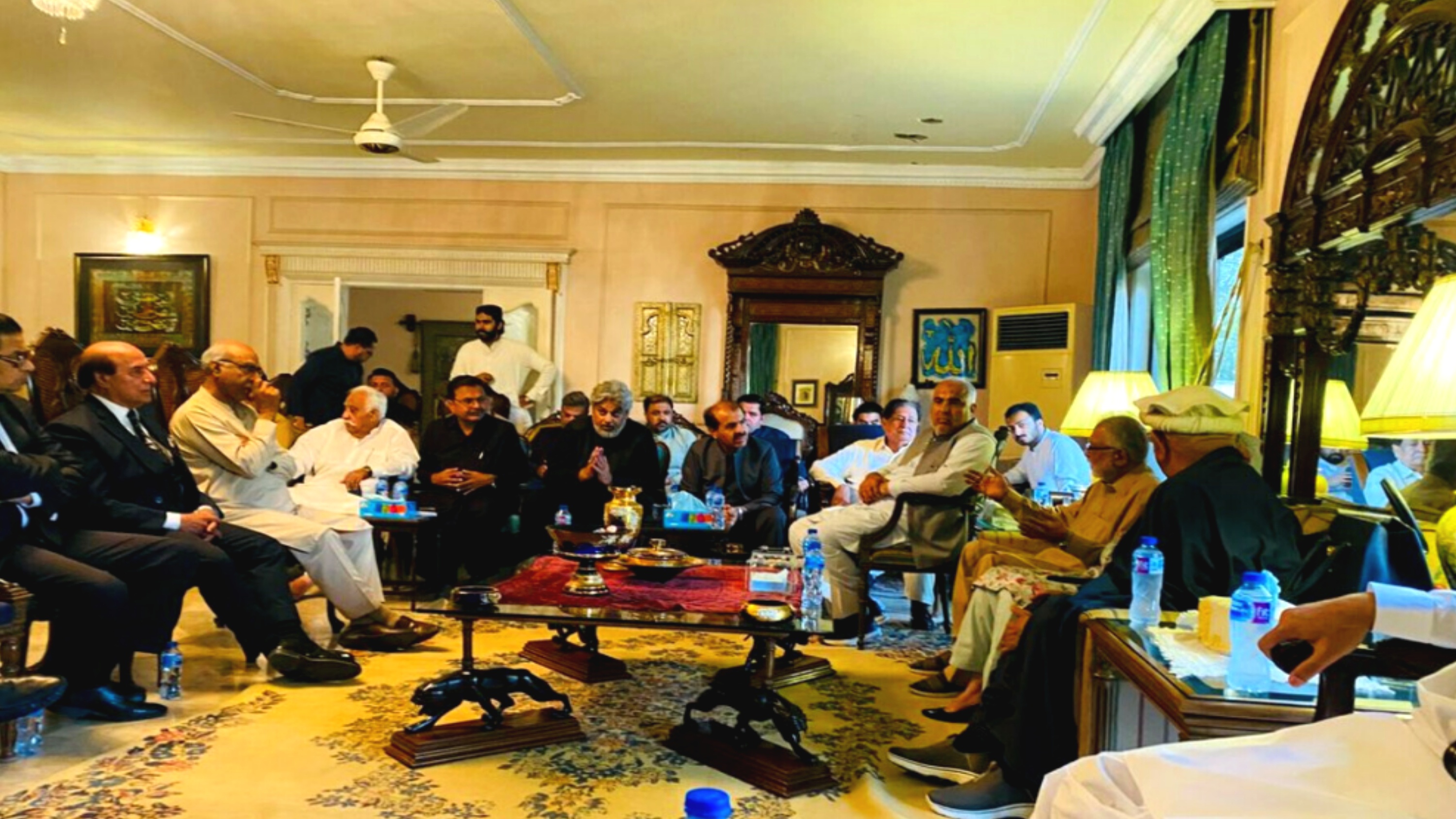 TTAP Delegation Meets Pir Pagara to Discuss Political Gathering in Islamabad