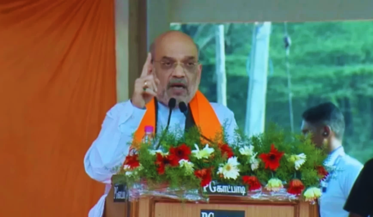 Shah Slams DMK Corruption; Predicts BJP Victory In Tamil Nadu.