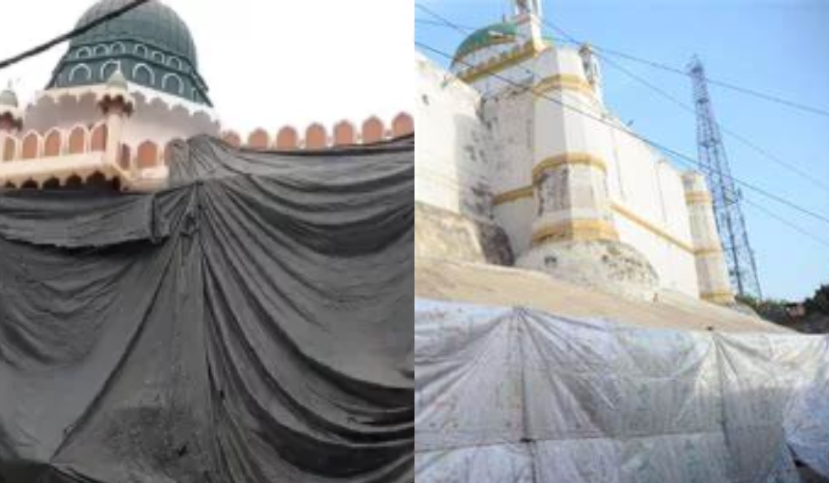 Holi in Sambhal: Mosques Covered by UP Government
