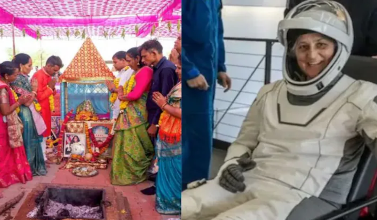 Villagers of Gujarat Celebrate Space Mission Return of Sunita Williams