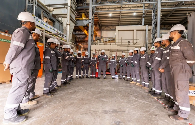 Saudi Engineers Lead First Gas Turbine Overhaul at Riyadh Power Plant