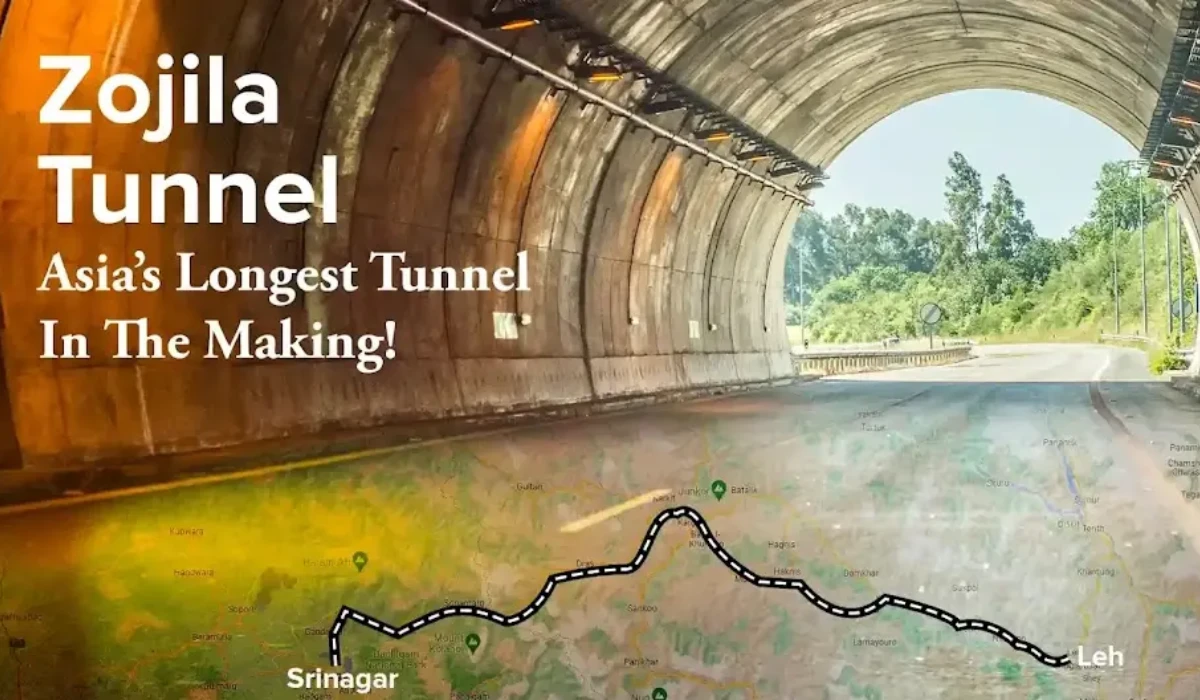 Zojila Tunnel in Jammu and Kashmir Nears Completion