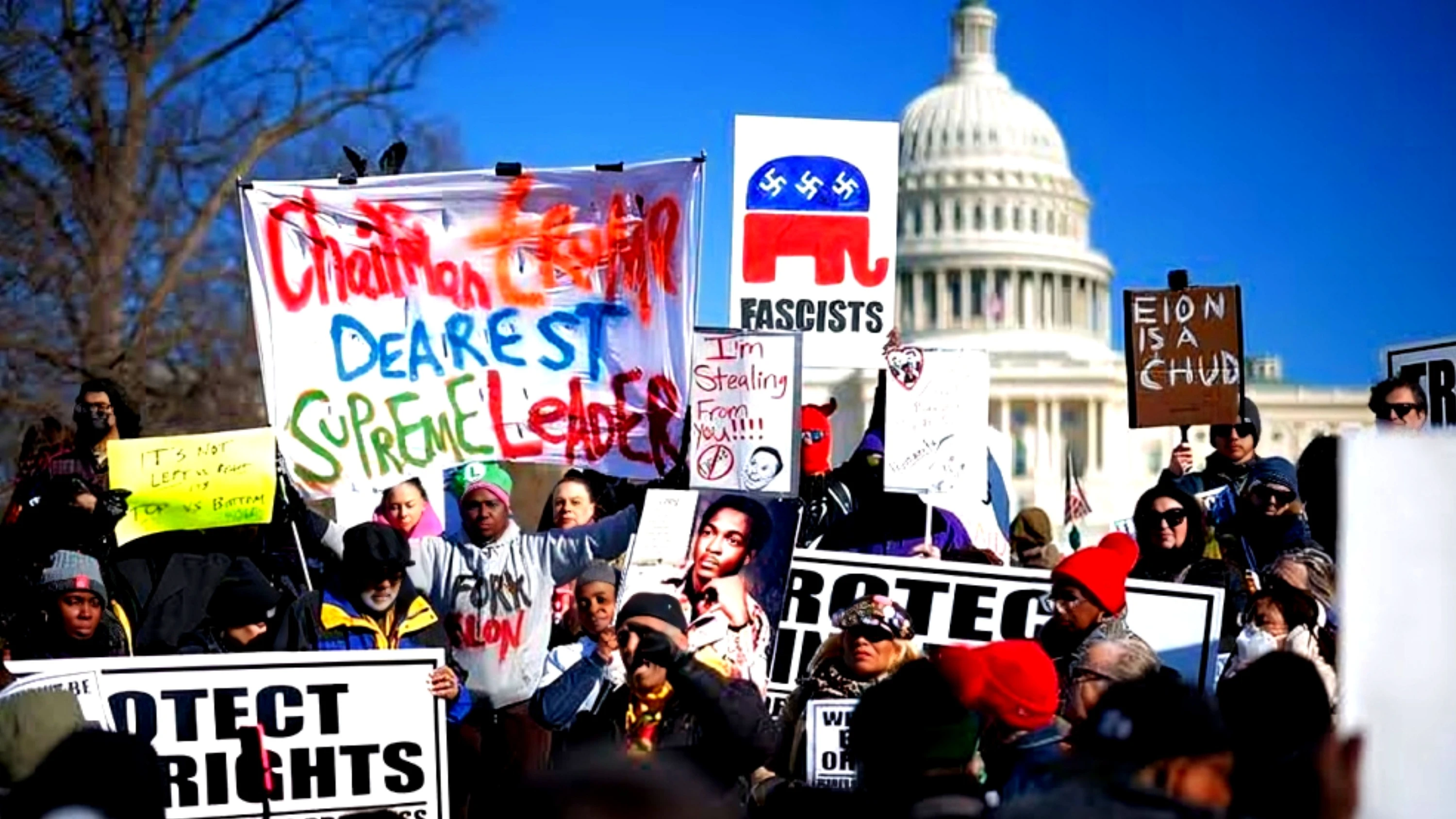 Massive Protests Against Trump Held Across the U.S. and Around the World