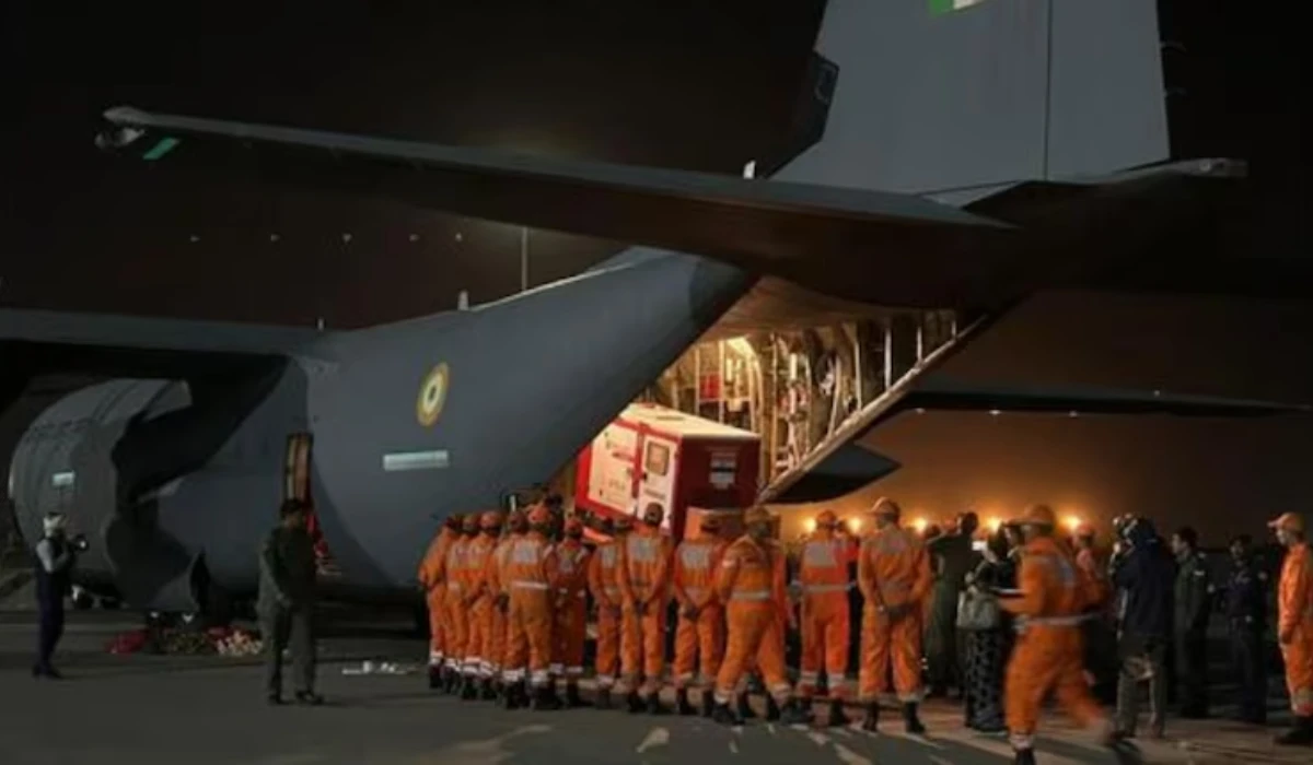 Myanmar Receives Food Aid From India