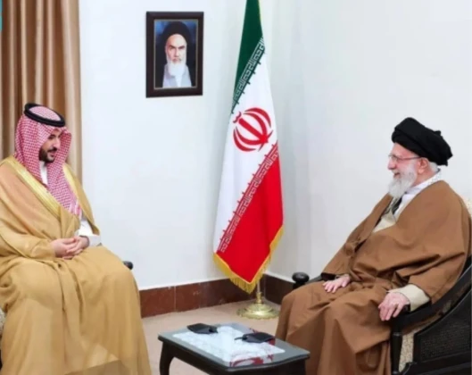 Saudi Defense Minister Meets Khamenei in Tehran, Delivers King’s Message
