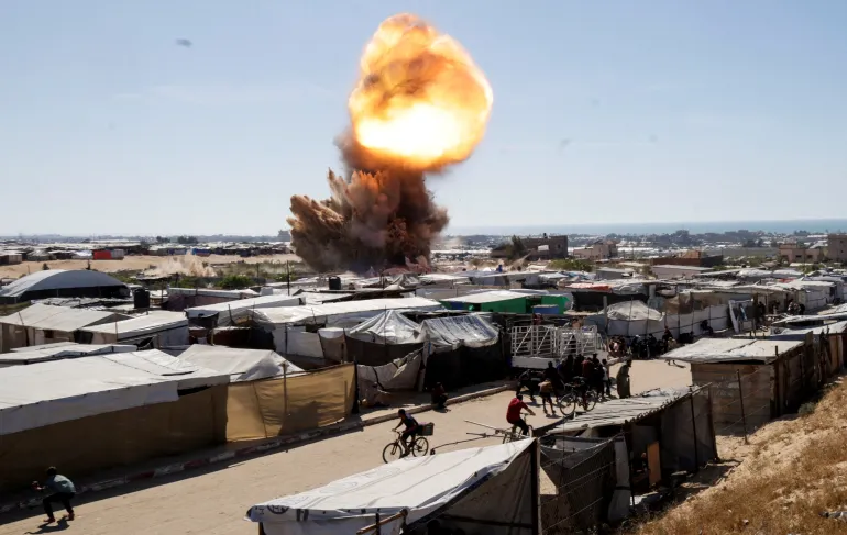 Fresh israeli airstrikes kill 54 in gaza amid netanyahu’s pledge to escalate offensive