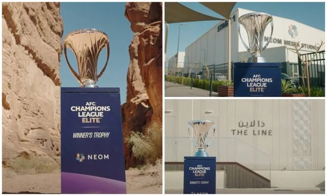 AFC Champions League Elite Trophy Tours NEOM Ahead of Final