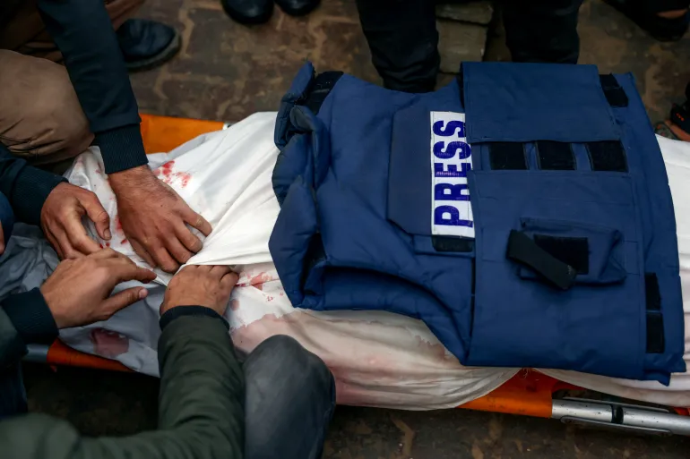 Palestine Declared Most Dangerous Place for Journalists Amid Gaza War, RSF Warns