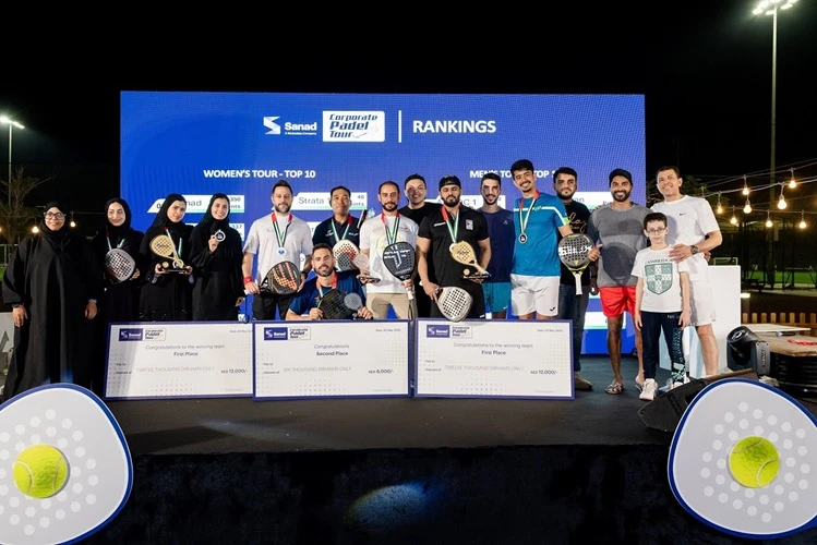 Sanad Corporate Padel Tournament Celebrates Record Participation and Impact