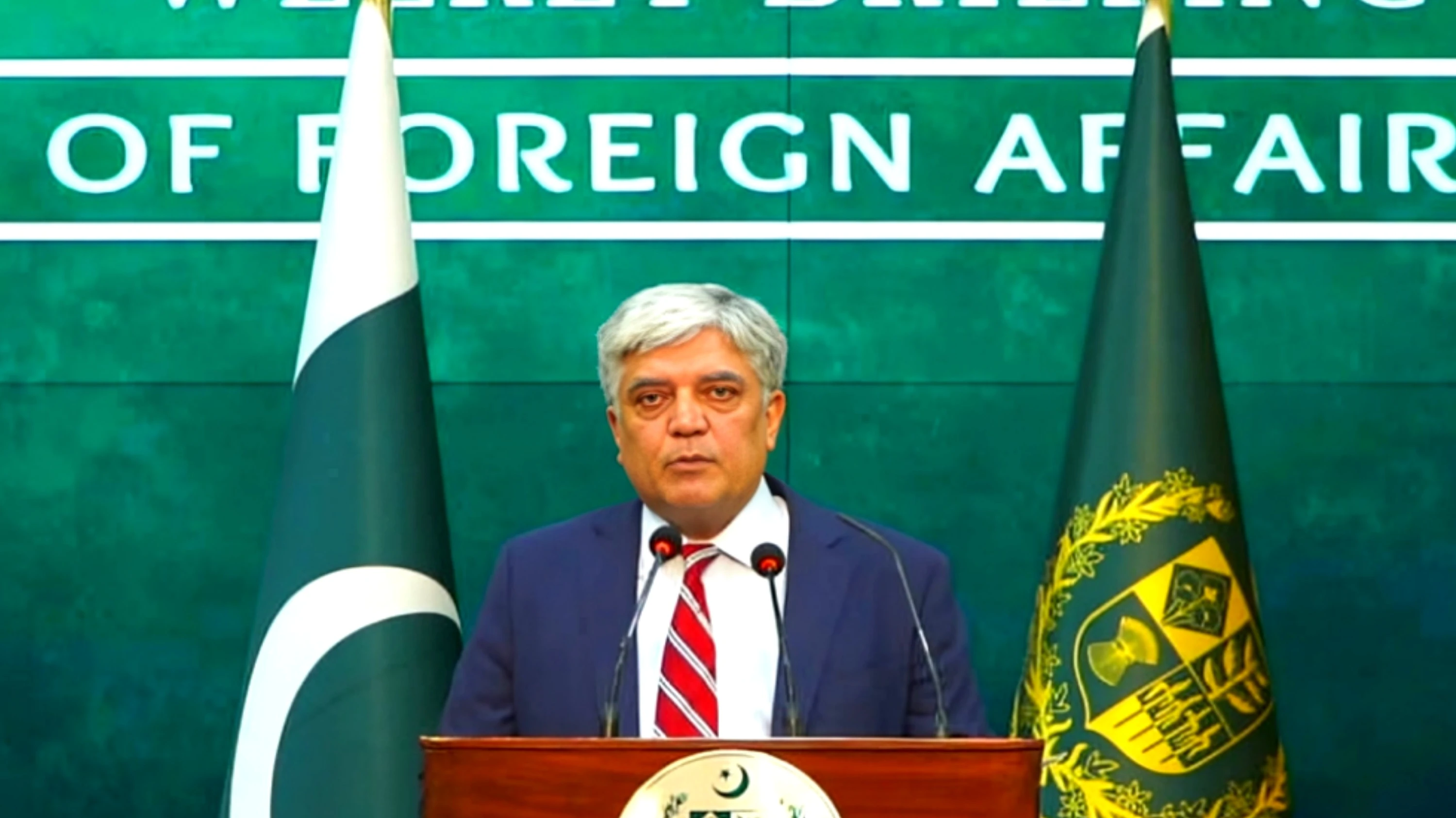 Pakistan accuses india of regional destabilization and aggression