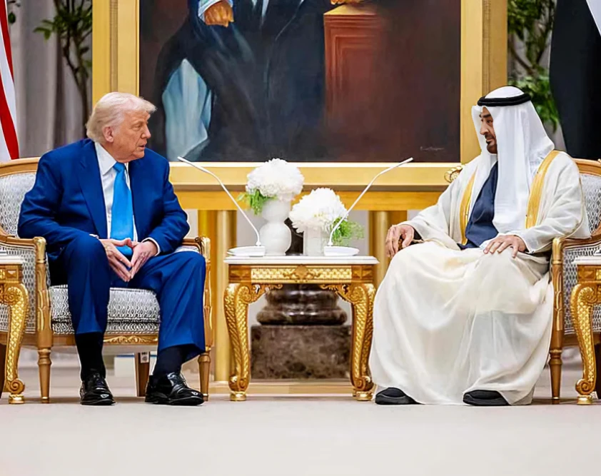Sheikh Mohamed and President Trump Strengthen UAE-US Strategic Ties in  Abu Dhabi