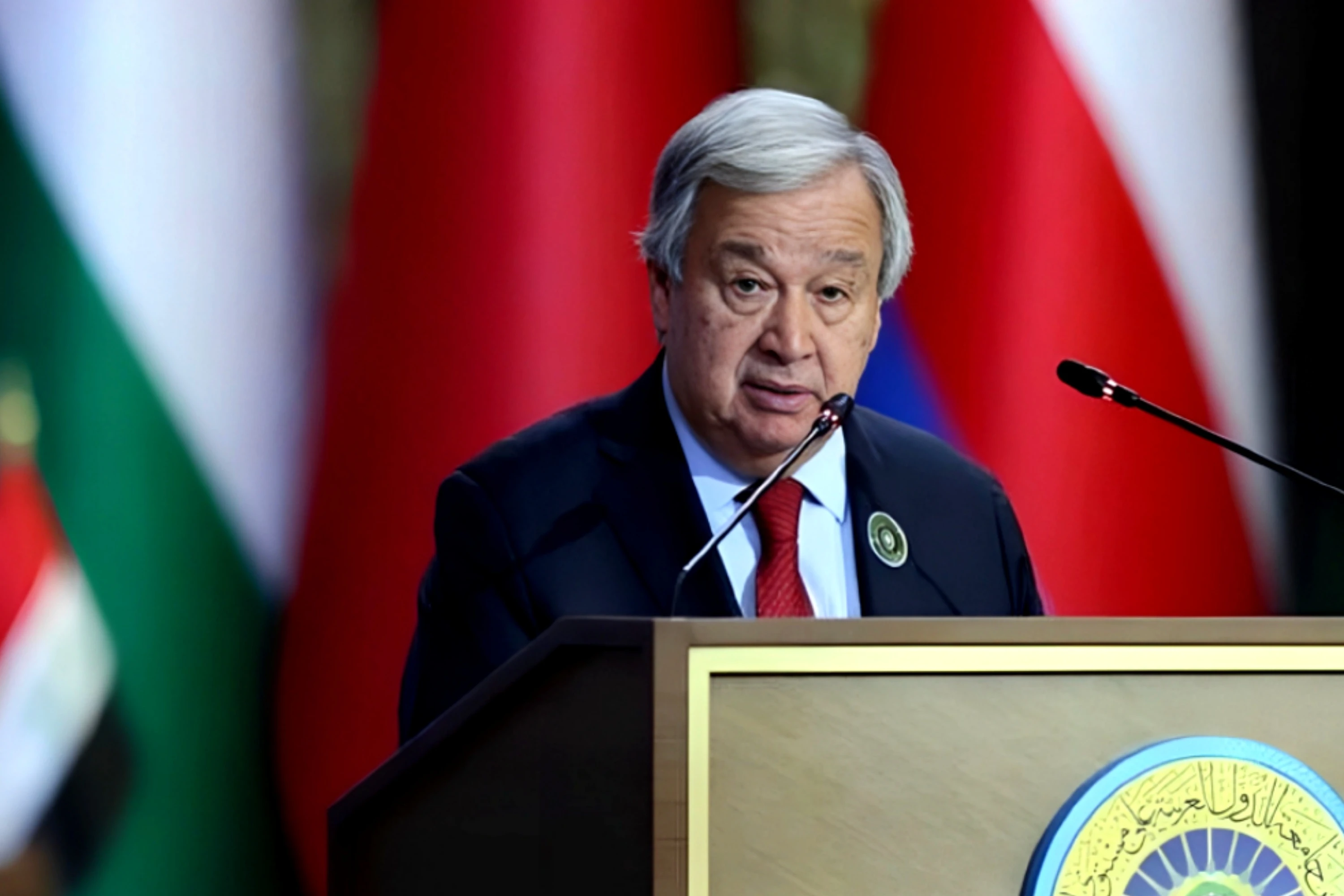 UN Chief Reaffirms Support for Two-State Solution at Arab League Summit