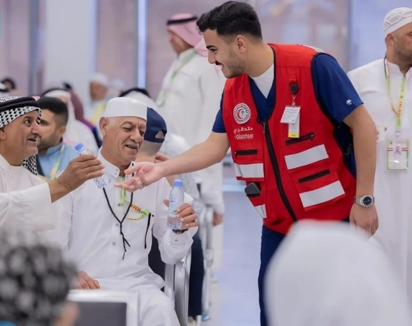 Saudi Red Crescent Volunteers Ensure Smooth Hajj Entry at Jadidat Arar Crossing