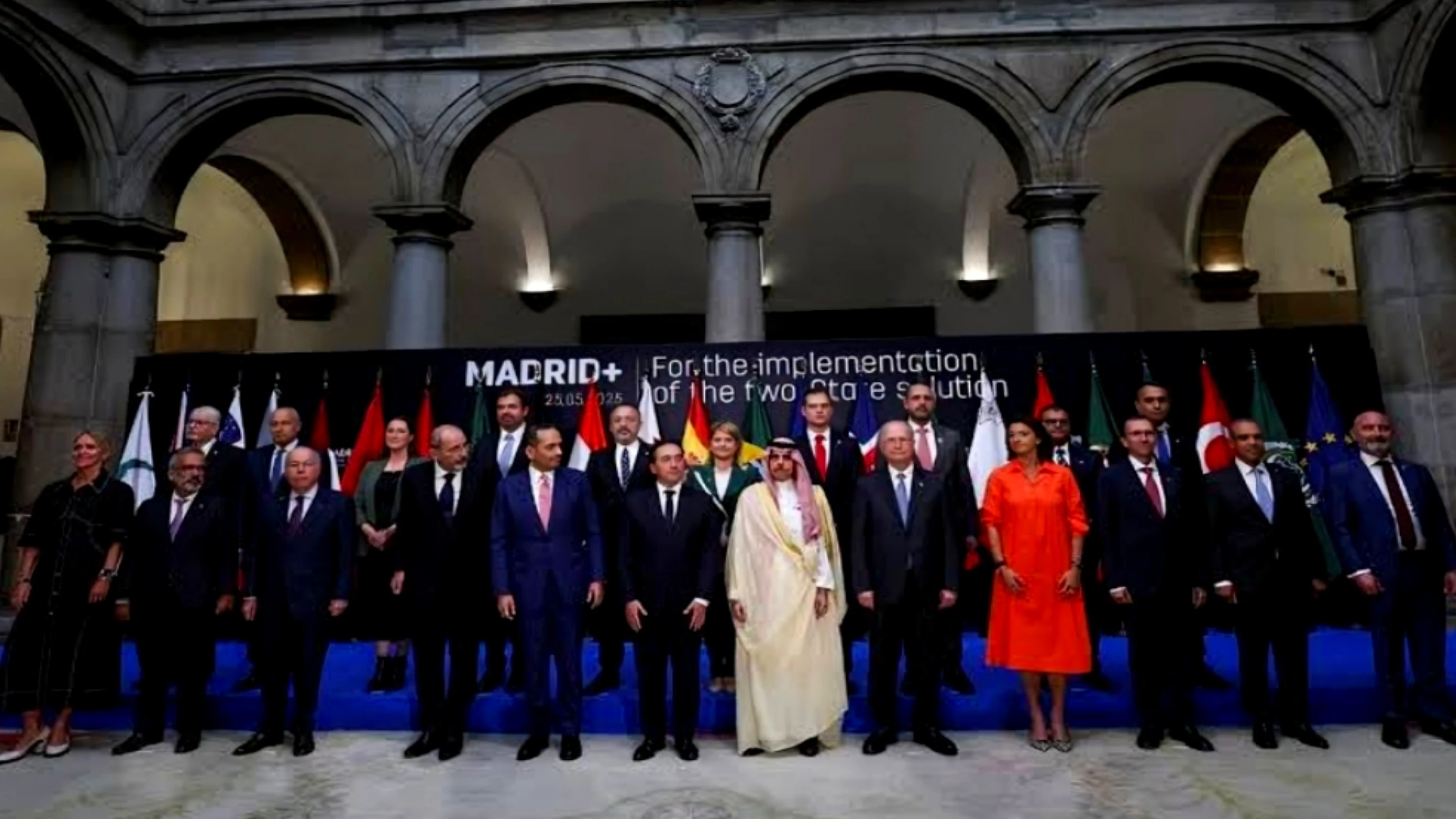 Spain Hosts Diplomatic Talks Urging Israel to End Gaza Offensive and Advance Two-State Solution