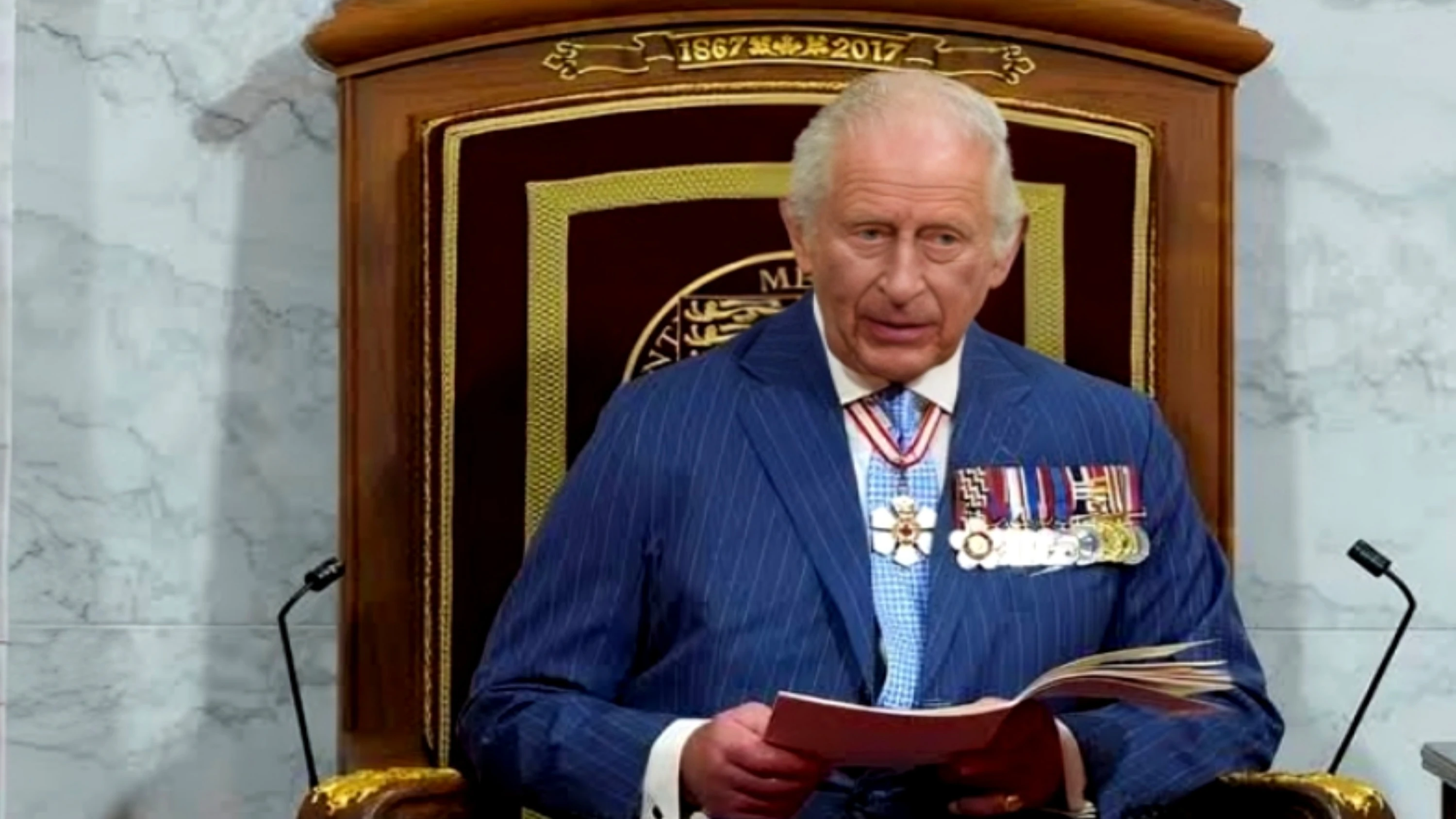 King Charles III Opens Canadian Parliament, Affirm Canada's Sovereignty Amid Rising Tensions with U.S.