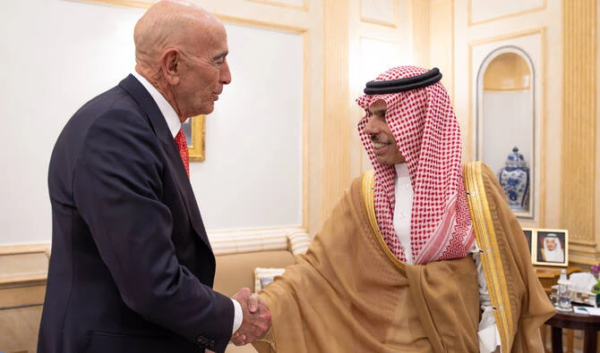 Saudi Foreign Minister Meets U.S. Envoy to Syria in Riyadh