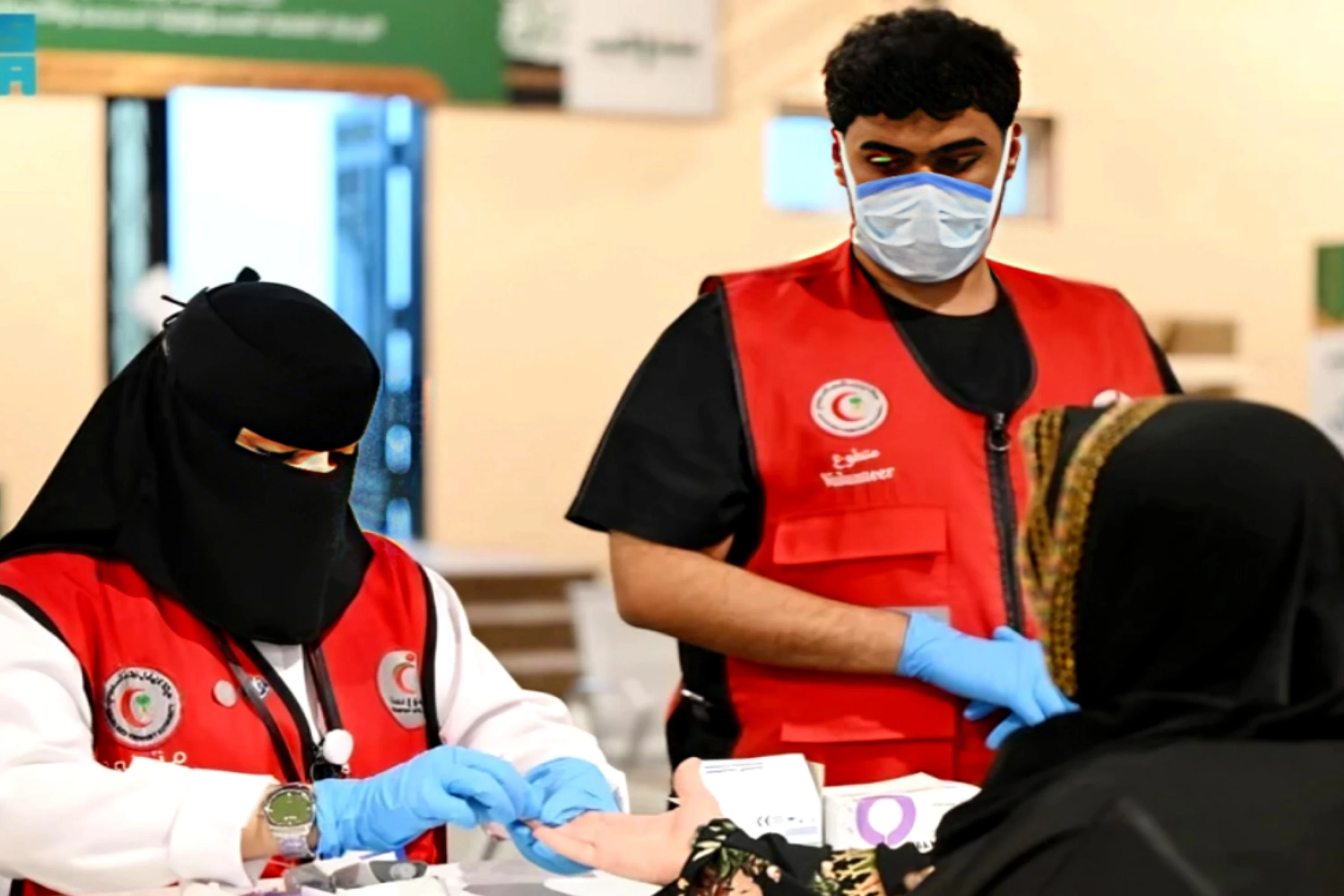 Tabuk Red Crescent Delivers Health Services to Pilgrims at Halat Ammar