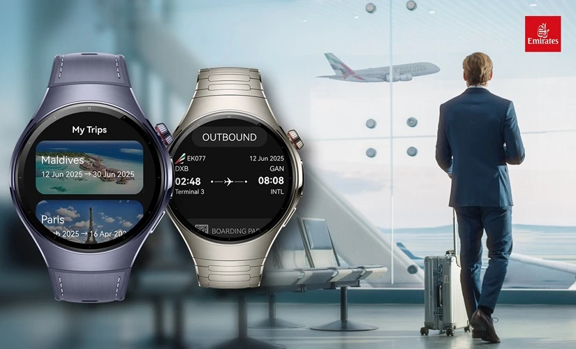 Huawei & Emirates Launch HarmonyOS 5 Smartwatch App for Smart Travel