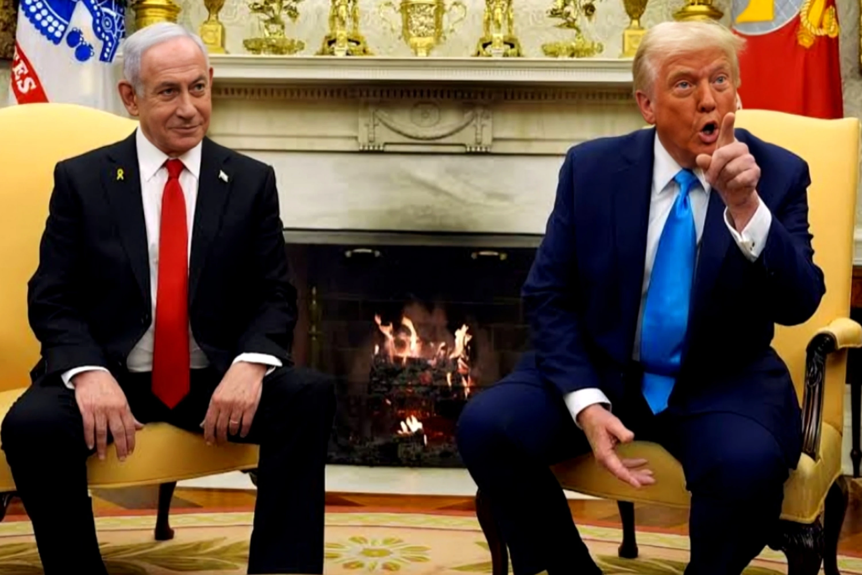 Trump urges israel not to disrupt progress in u.s.-iran nuclear deal talks
