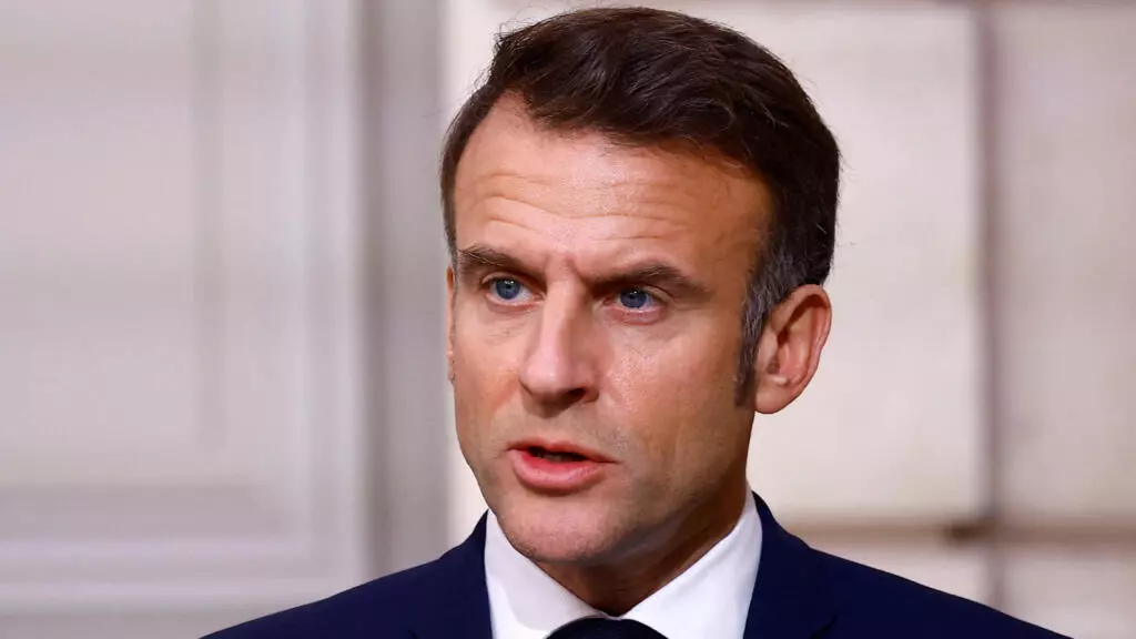 Macron warns france may harden stance on israel over gaza aid blockade