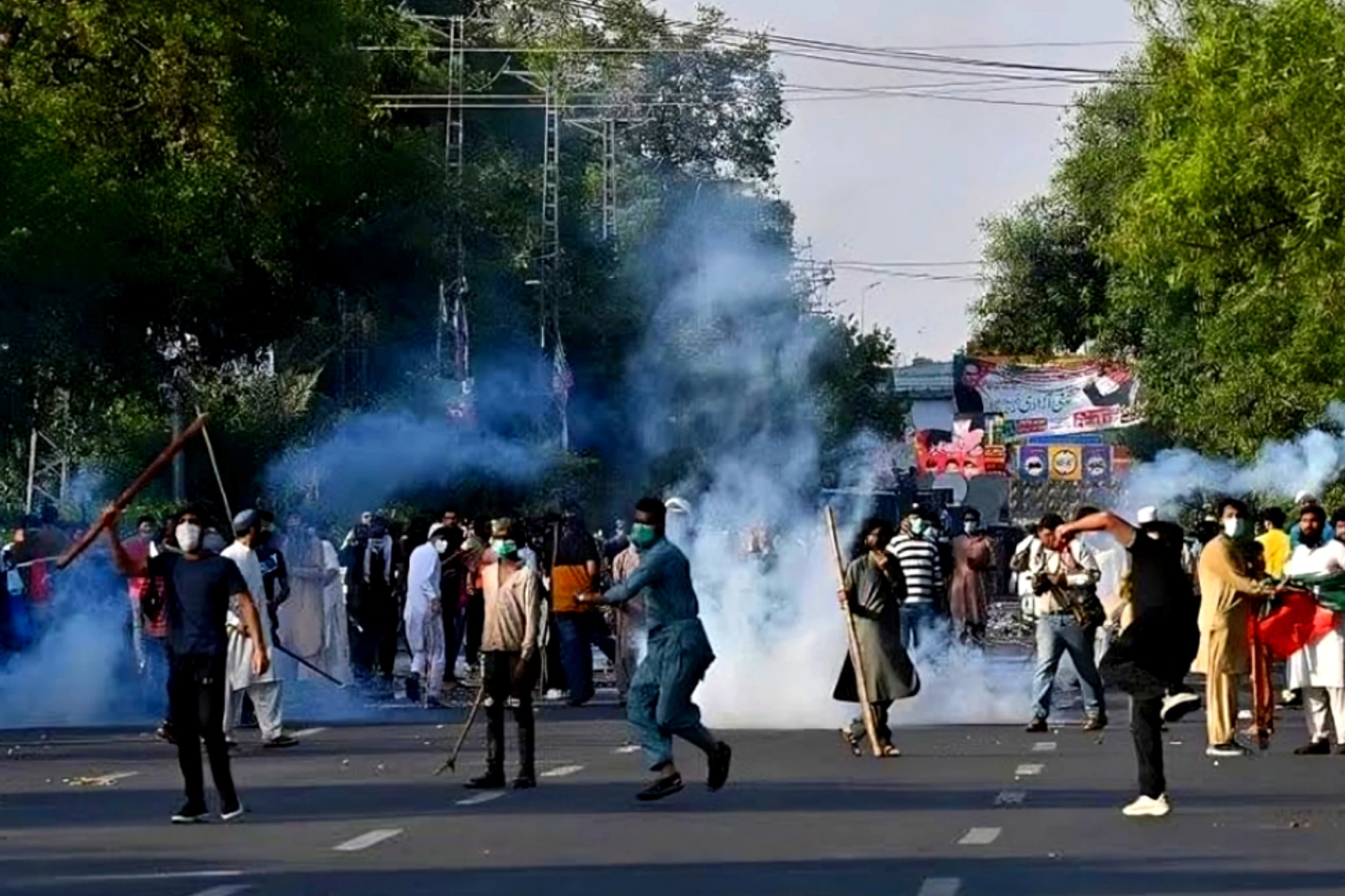 Islamabad anti-terrorism court sentences pti lawmakers and supporters to 27 years in jail