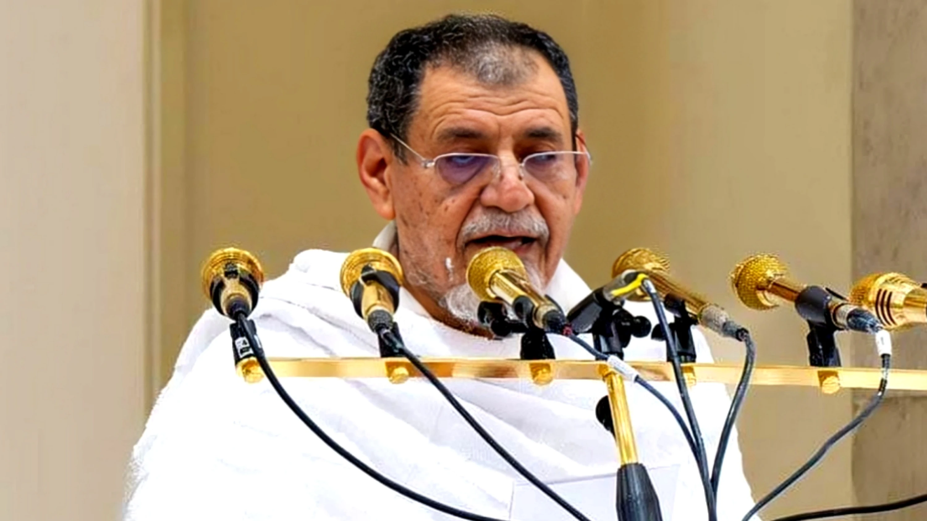 Imam of Grand Mosque Offers Emotional Supplication for Palestinians in Hajj Sermon