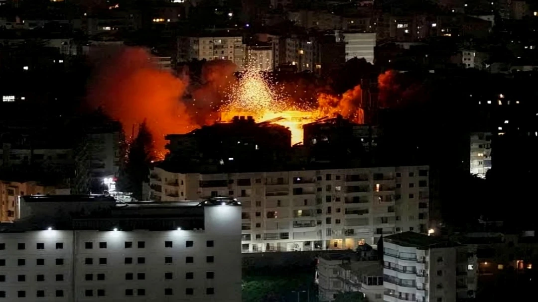 Israel Launches Airstrikes on Beirut, Claims Target Was Hezbollah Drone Facility