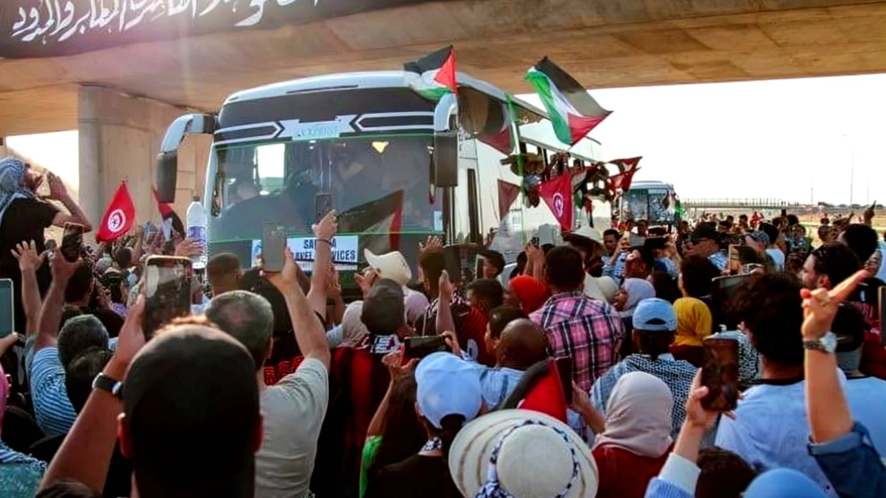 Activists Launch Overland Convoy to Protest Gaza Blockade