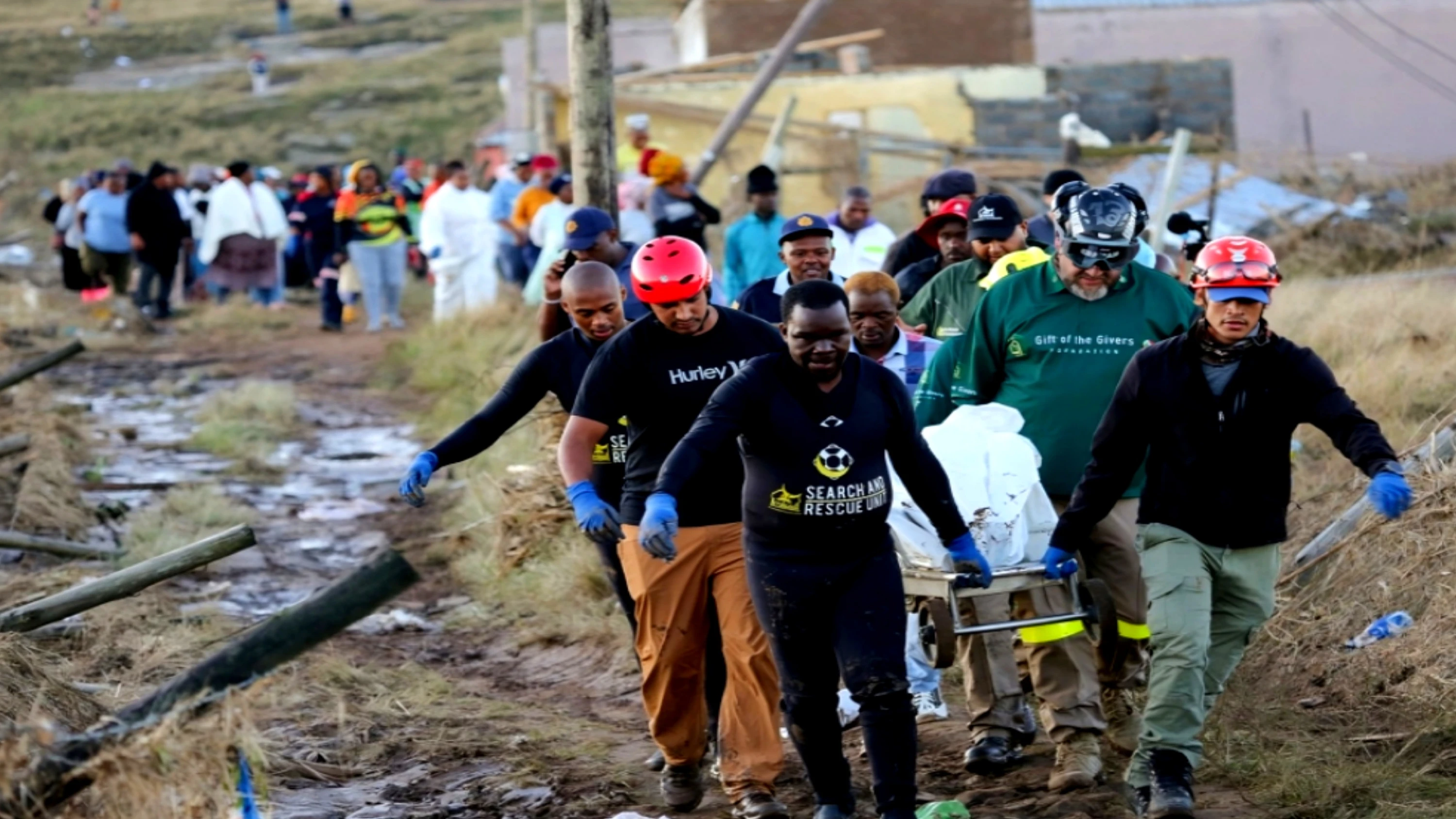 Death toll from eastern cape floods rises to 78 as search operations continue