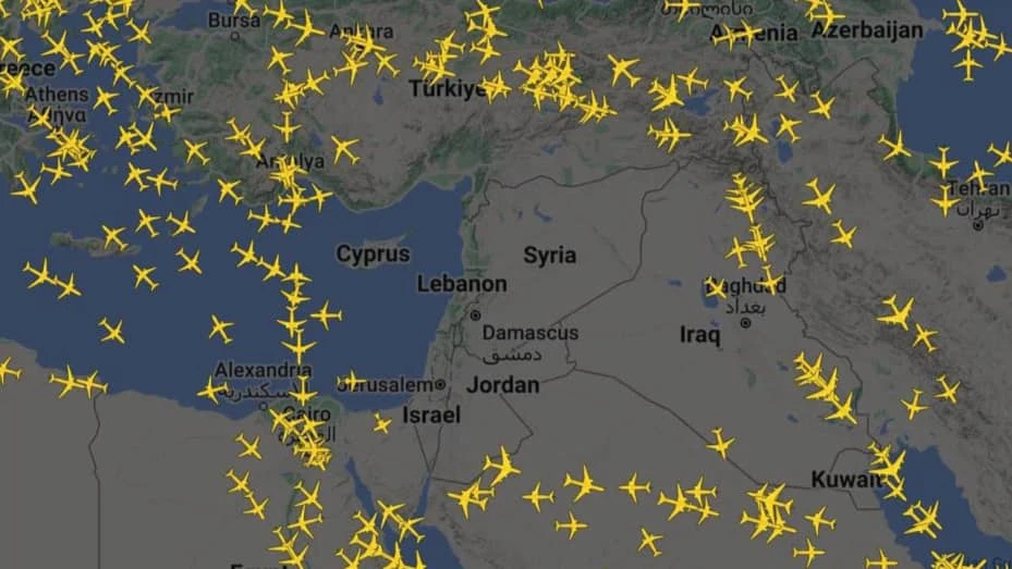 Jordan reopens airspace following temporary closure amid iran-israel conflict