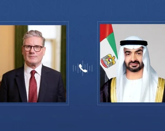 UAE President, UK Prime Minister Hold Talks on Regional Issues