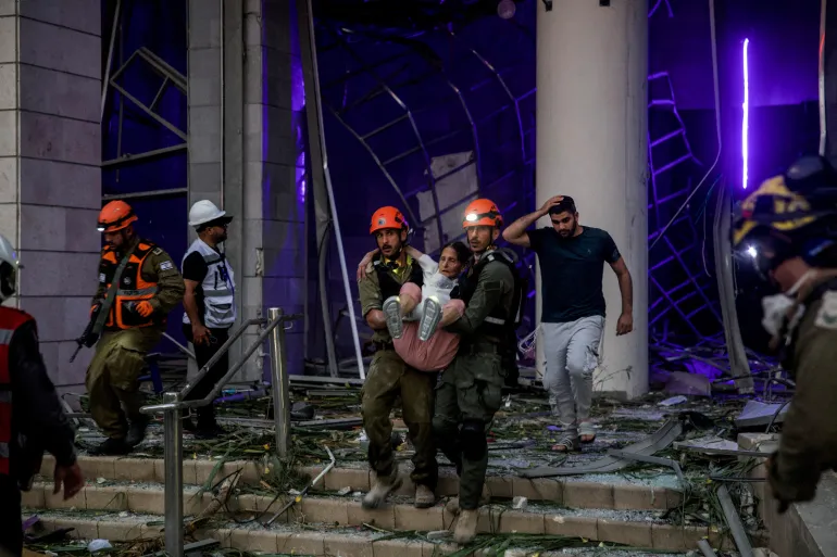 Syria faces falling drones and missiles as israel-iran conflict escalates