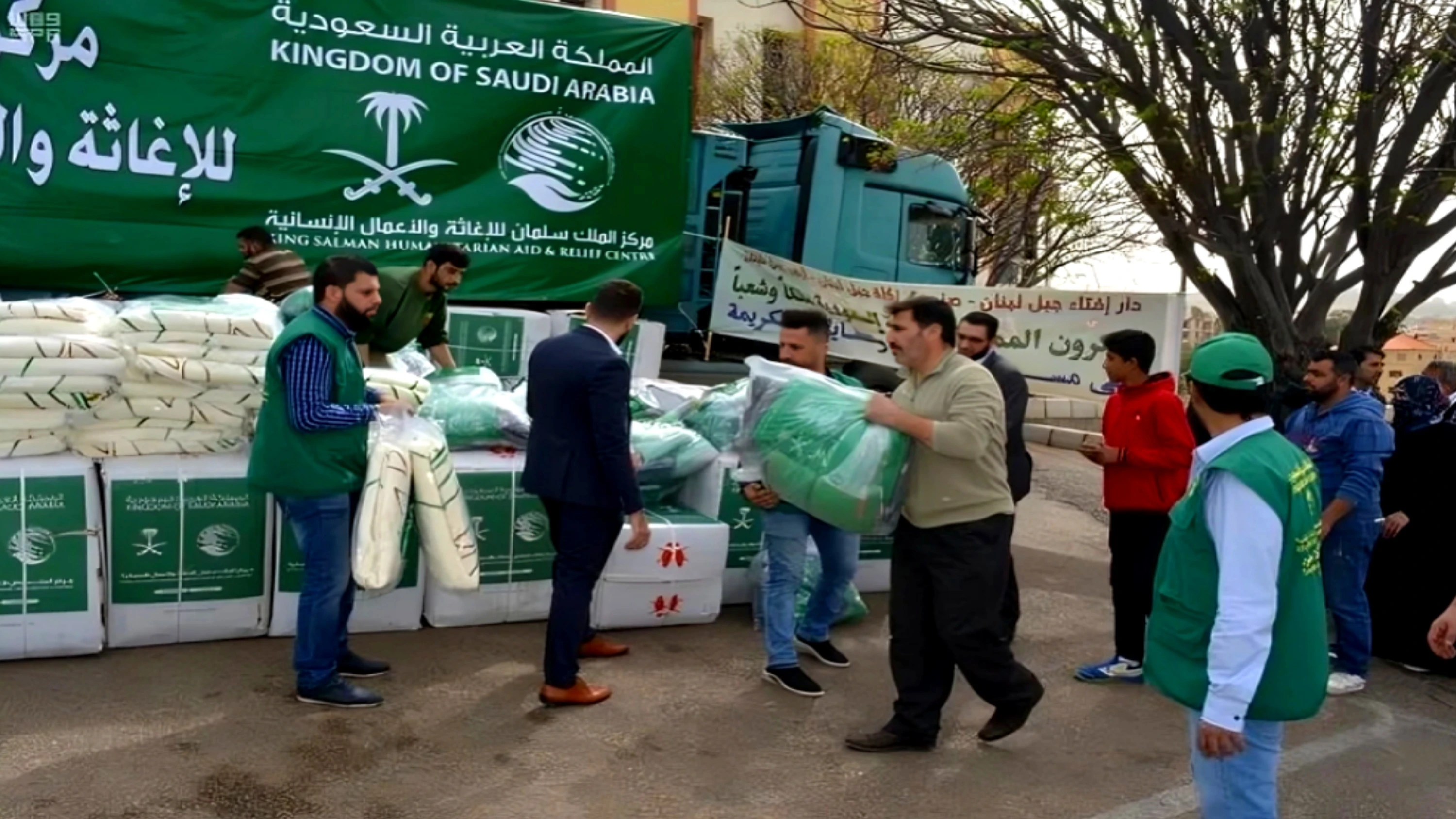 KSrelief Distributes Aid to Over 3,200 Families in Syria’s Rif Dimashq