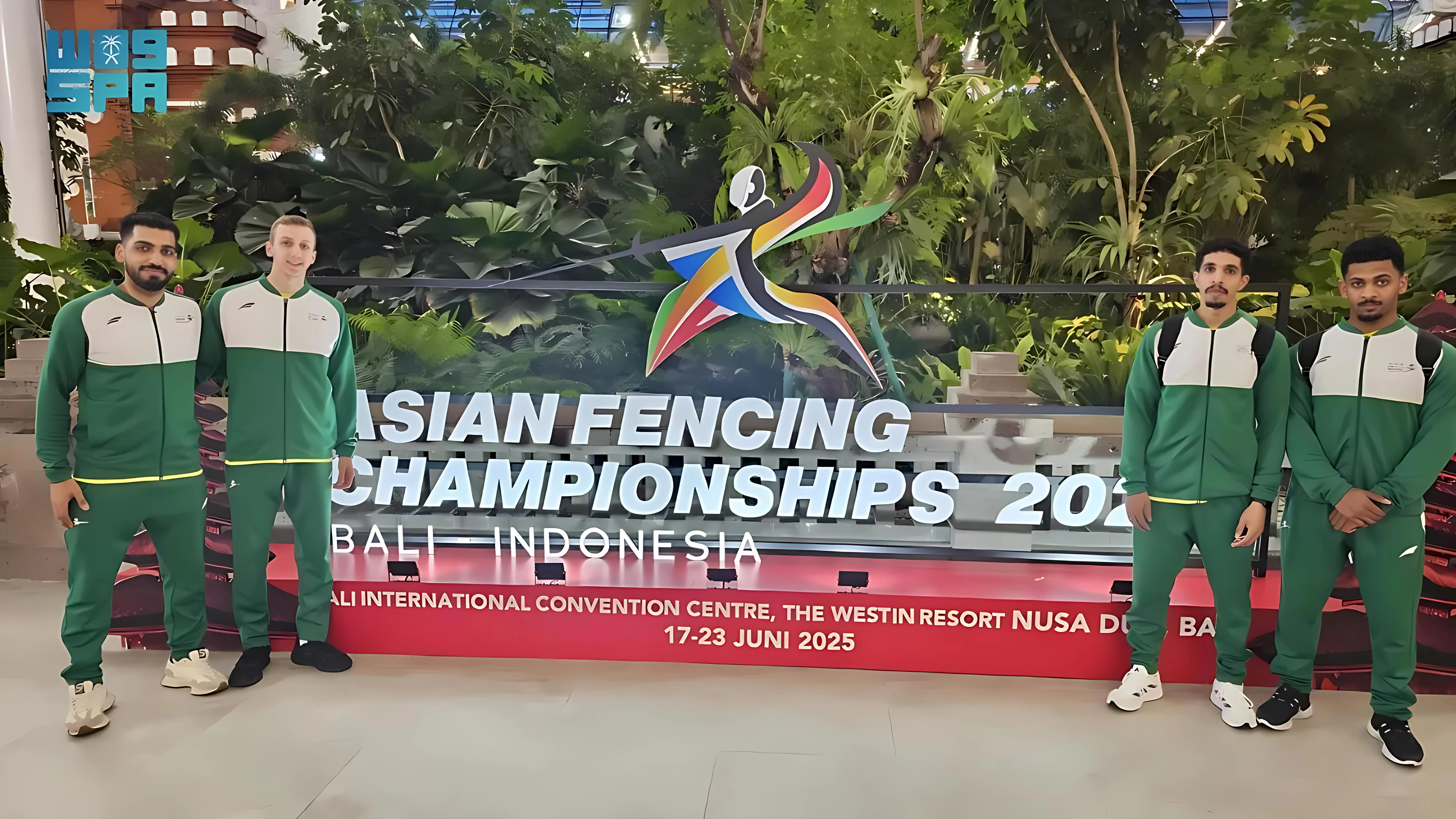 Saudi arabia’s sabre squad starts strong at asian championship