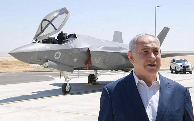 Iran downs israeli f-35 fighter jet near tehran