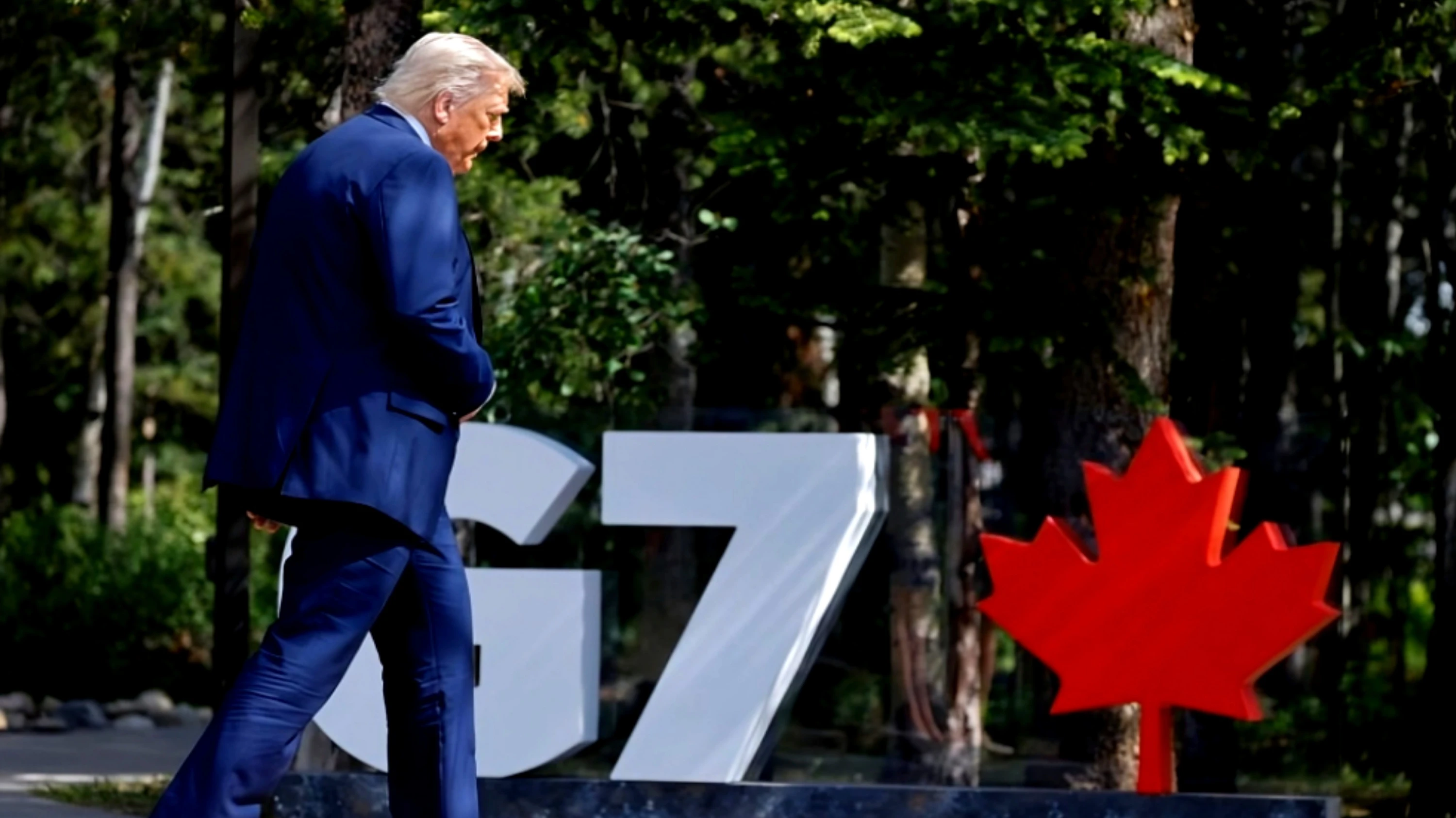 G7 strives for unity as trump’s early exit thwarts major breakthroughs