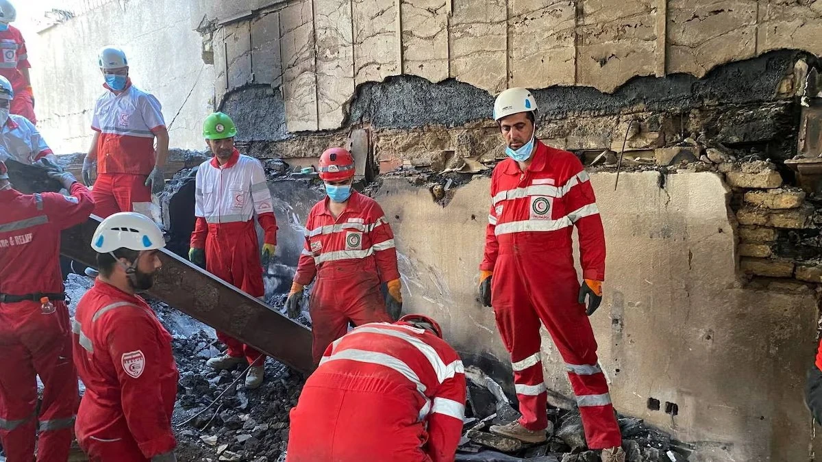 Iran’s red crescent reports five hospitals damaged by israeli strikes