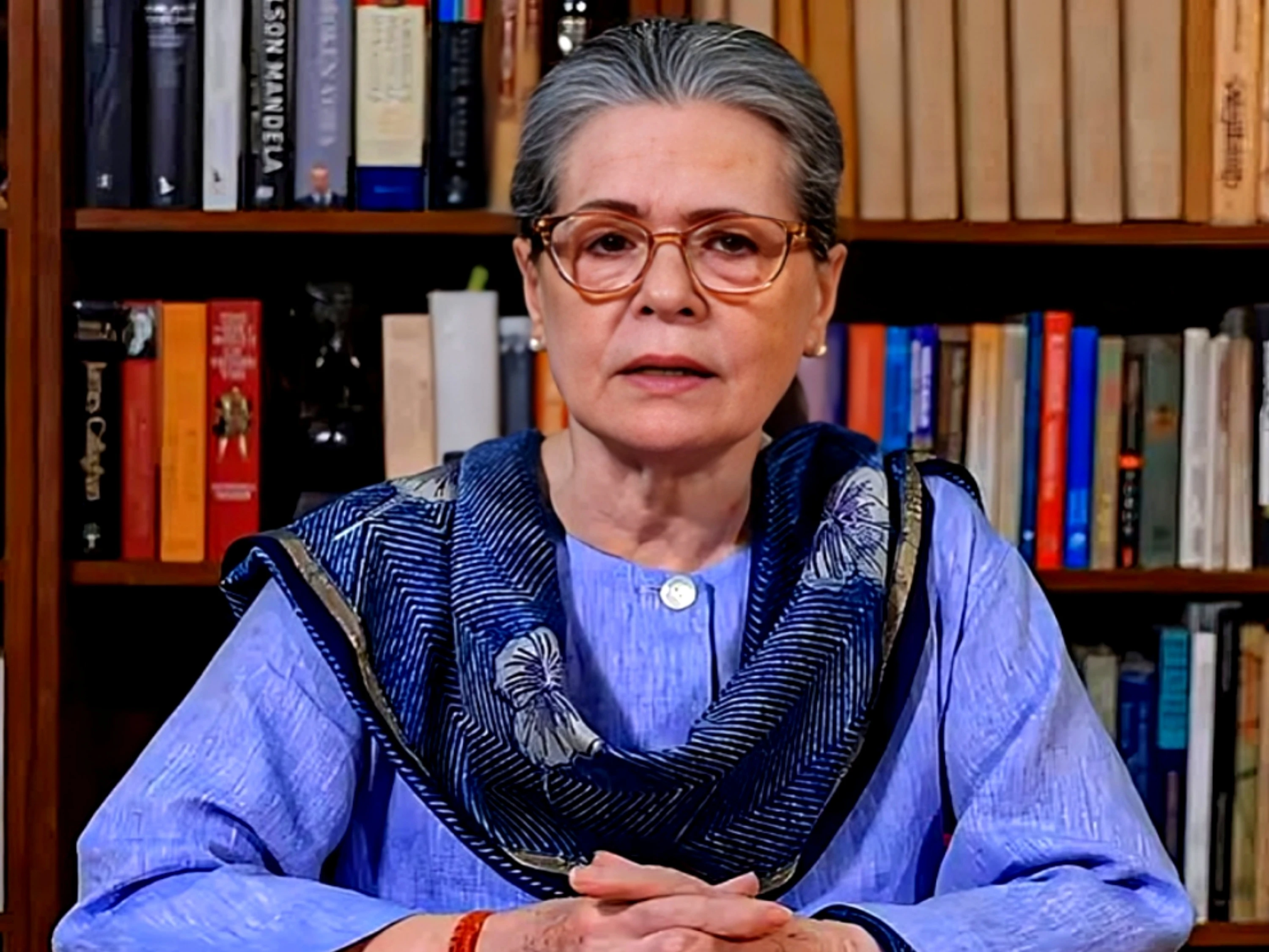 Sonia gandhi slams modi govt's silence on israel-iran, gaza conflicts